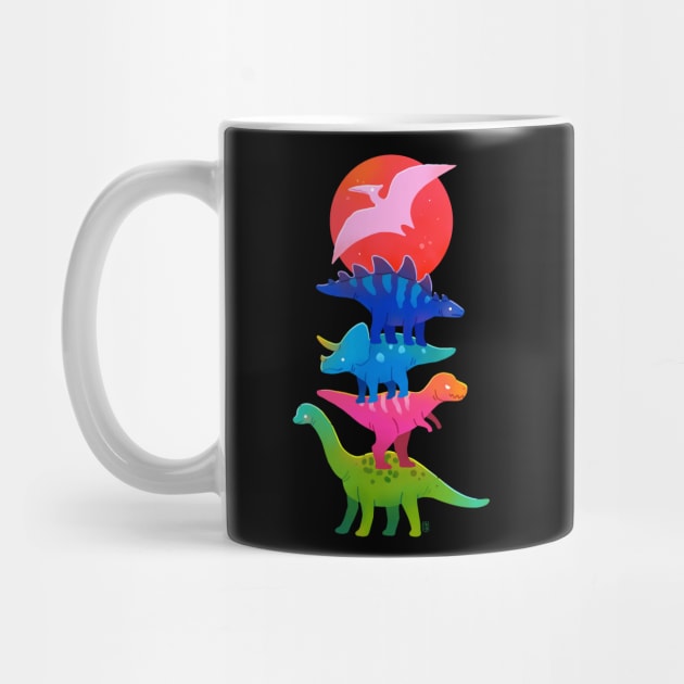 Colourful Dinosaurs by Freeminds